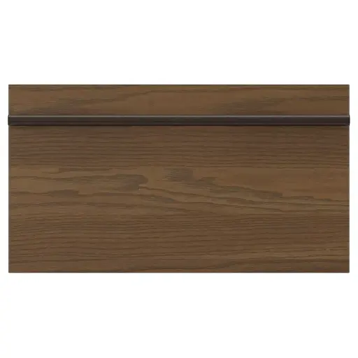 STENSTA Drawer front, dark brown ash veneer